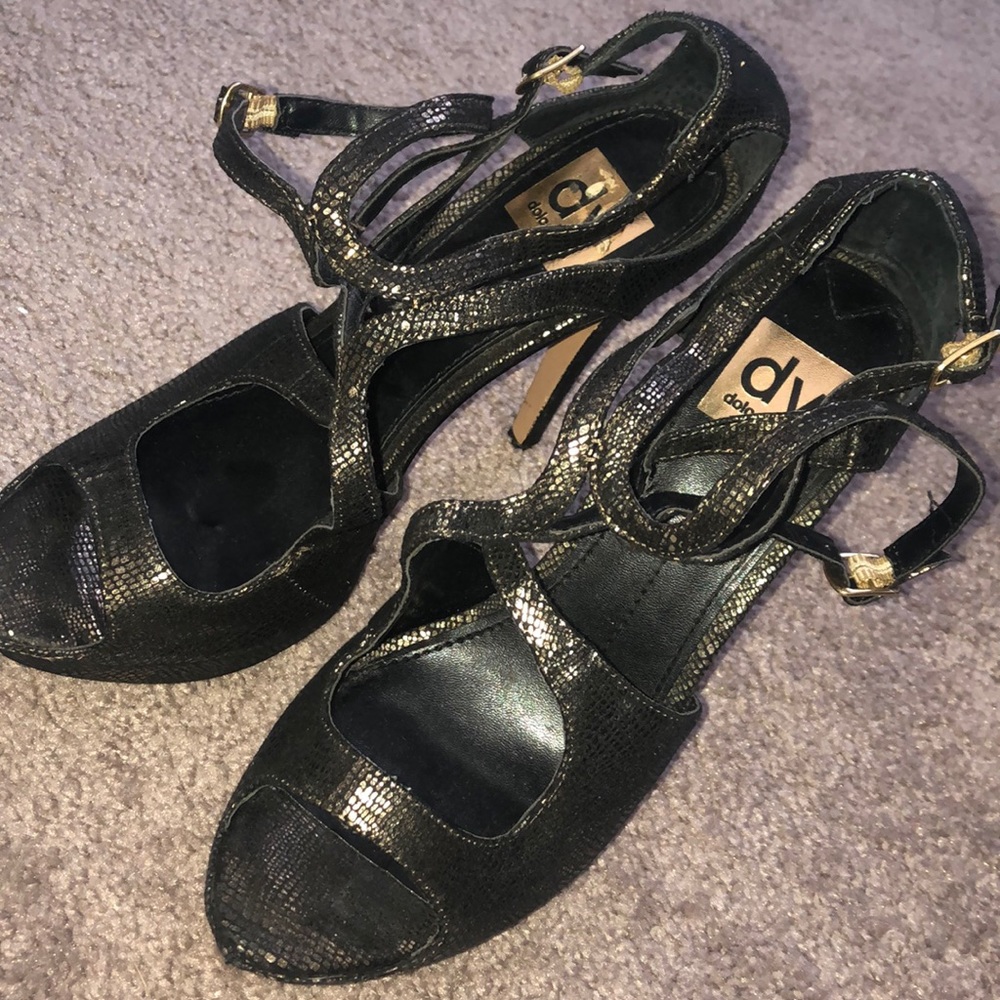 High heels sandals